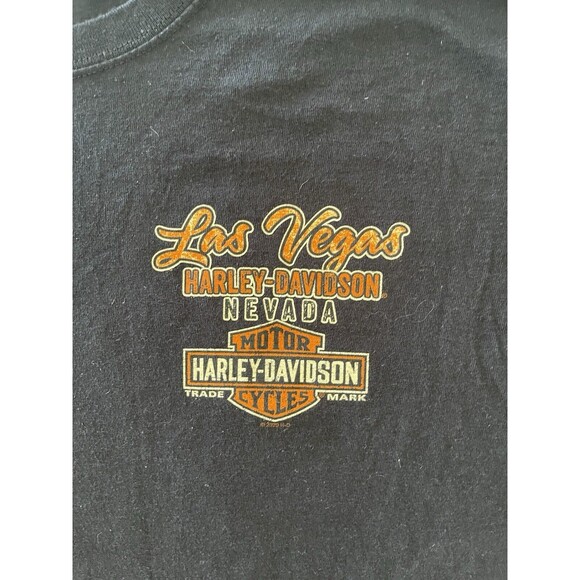 Mens Harley Davidson Biker Y2K T-shirt XL 100% Cotton Henderson Nevada - Picture 5 of 7